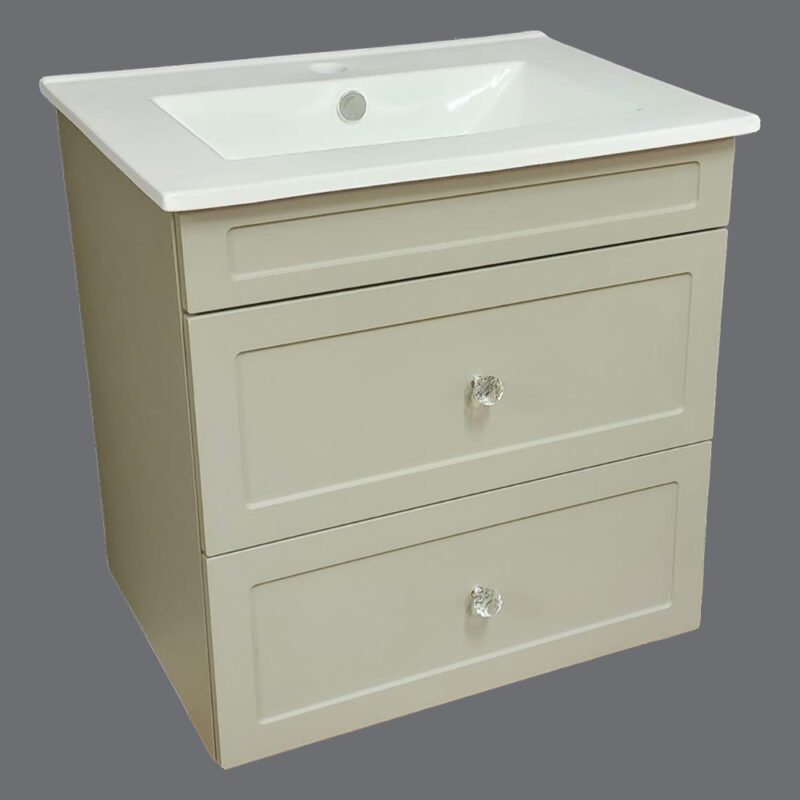 Penny 600 Bathroom Cabinet Argilla 2 Drawers